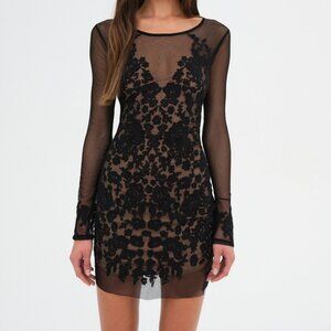 For Love & Lemons Luau Mini Dress Size S / Black